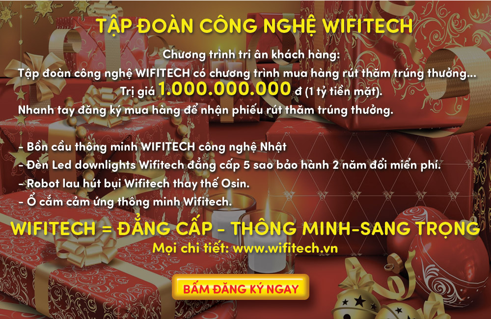 WIFITECH vinh dự nhận giải thưởng “Đạt Top 10 sản phẩm uy tín – chất lượng cao 2018 được người Việt tin dùng”