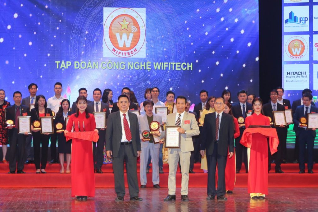 Tập đoàn công nghệ Wifitech 2 năm liên tiếp vinh dự nhận giải “Top 10 sản phẩm chất lượng vàng năm 2019”